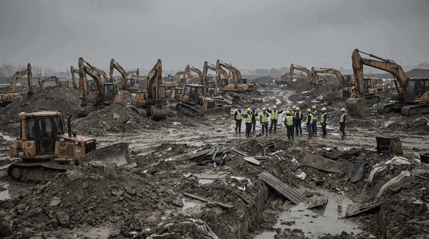 Obra sem projeto - caos e desperdício